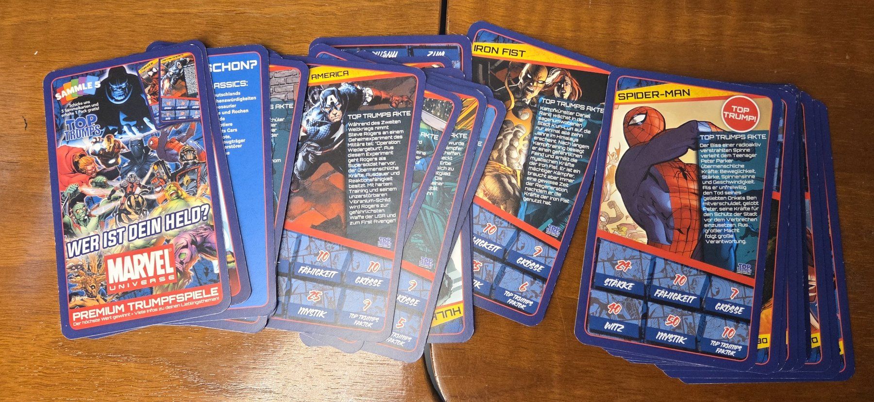 Giochi: Marvel Universe - Wer ist dein Held ? Top Trumps – Usato da Neyruz FR venduto da RocketRide 1
