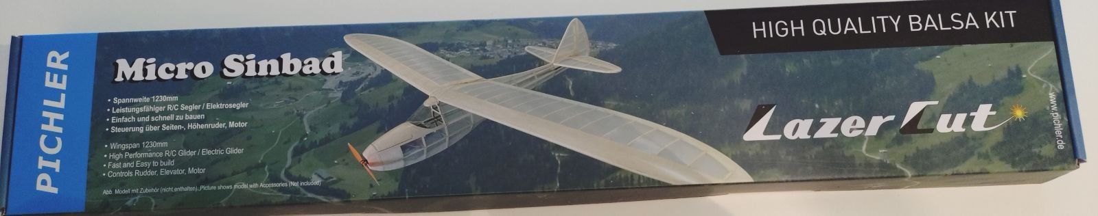 Modellismo RC: Pichler Micro Sinbad Elektro-Modell – Nuovo e nell'imballaggio originale da Grüningen venduto da Stargazer