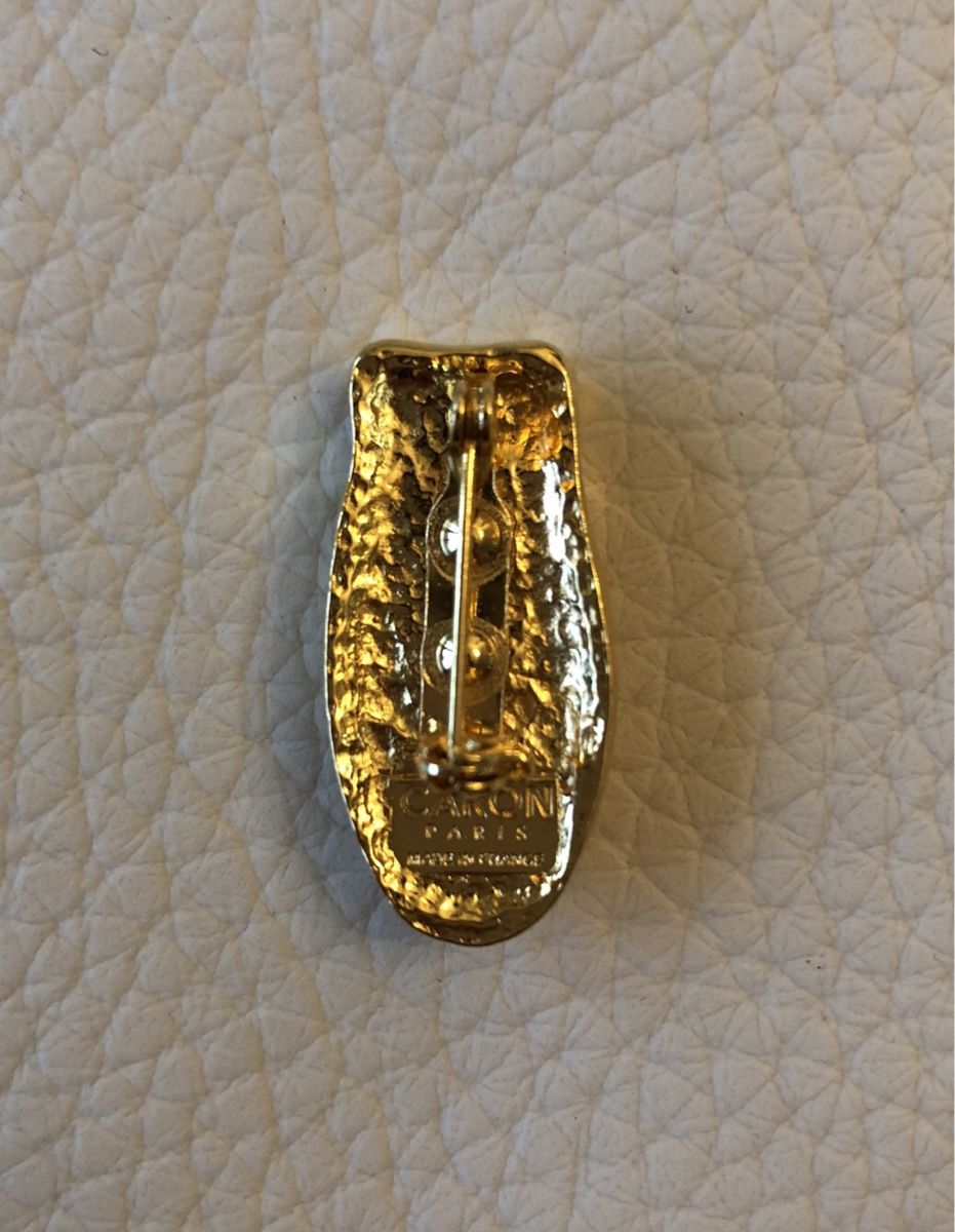 Spille & Fermagli: CARON broche dorée cigale vintage – Nuovo (secondo la descrizione) da Cointrin venduto da sacha1981 2