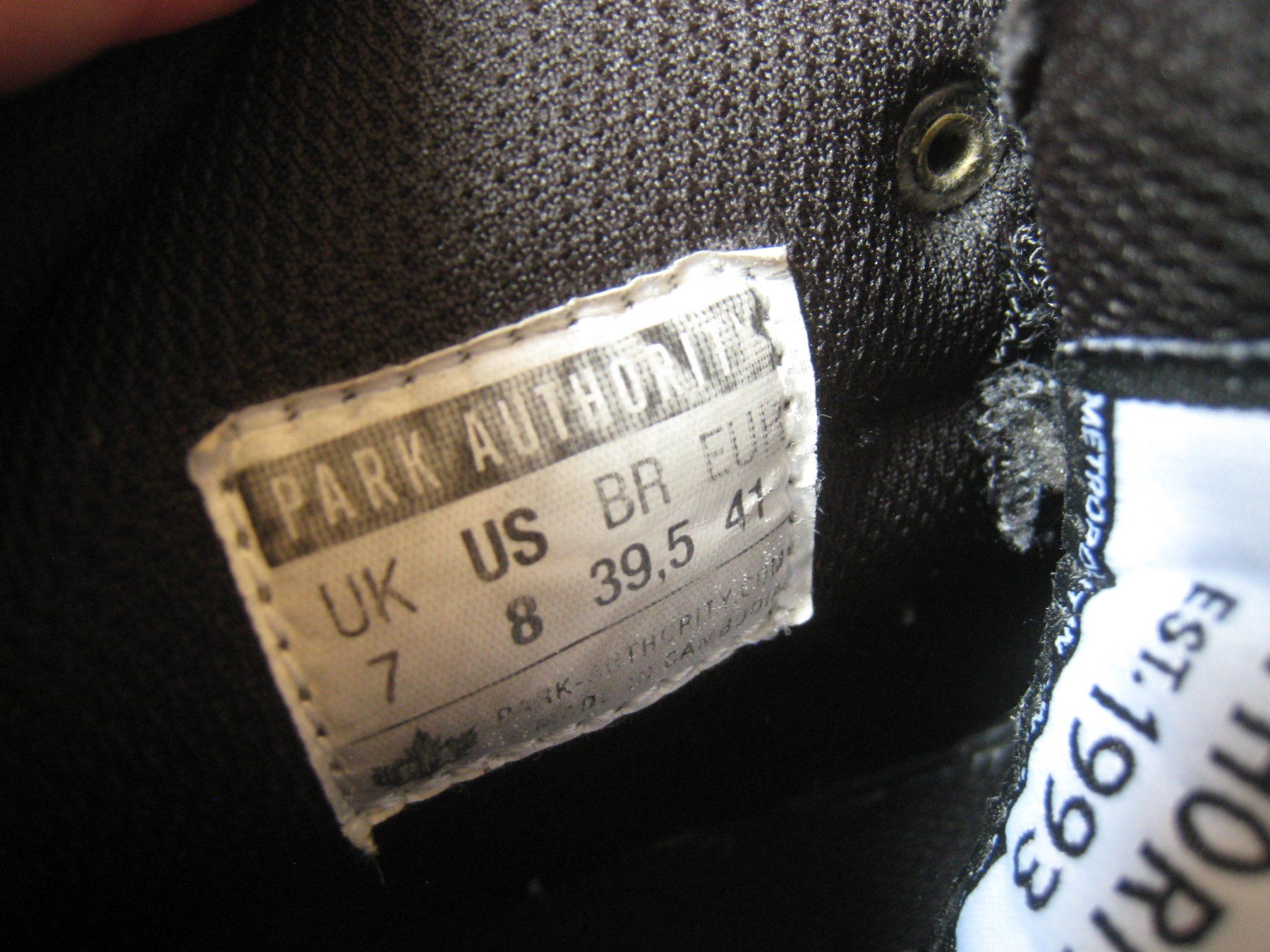 Scarpe da uomo: PARK Authority P/A  Schuhe  Sneaker  Gr. 39.5 – Usato da Dättlikon venduto da Mamakuga 4