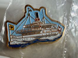 Pin Schiff Vierwaldstättersee Uri Luzern Schweiz Nostalgie