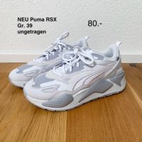 NEU! Puma RS-X Schuhe, Grösse 39, weiss/grau