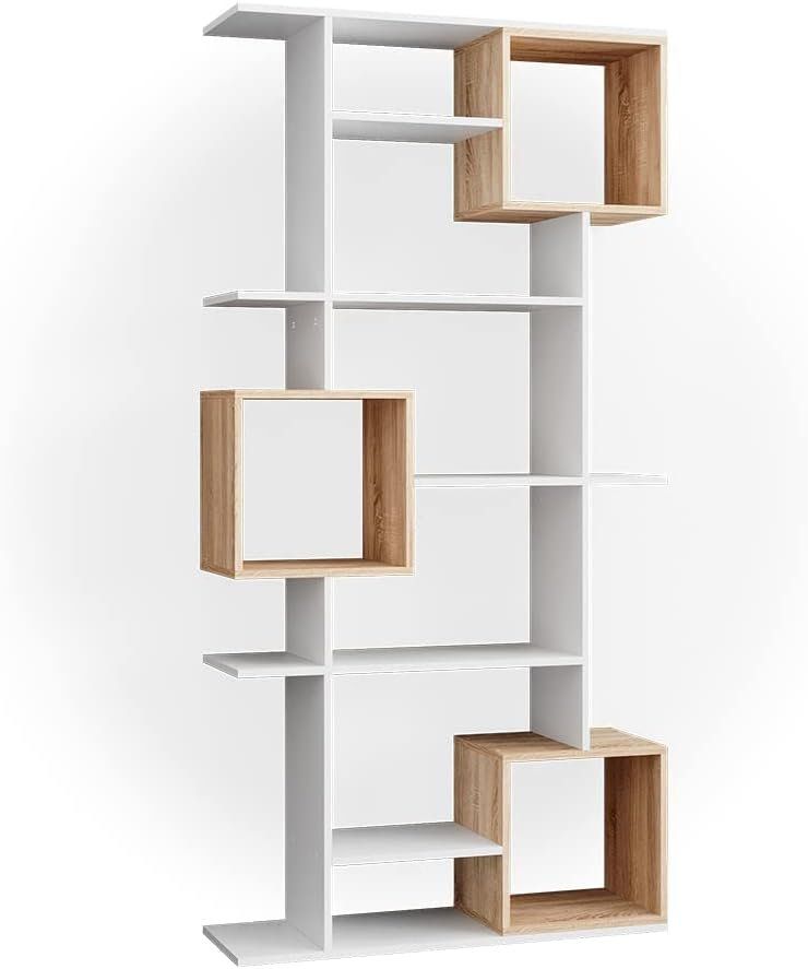 Scaffali: Raumteiler Cube, Weiß/Sonoma, 92 x 187.7 cm – Nuovo e nell'imballaggio originale da Malters venduto da chaufhuesli