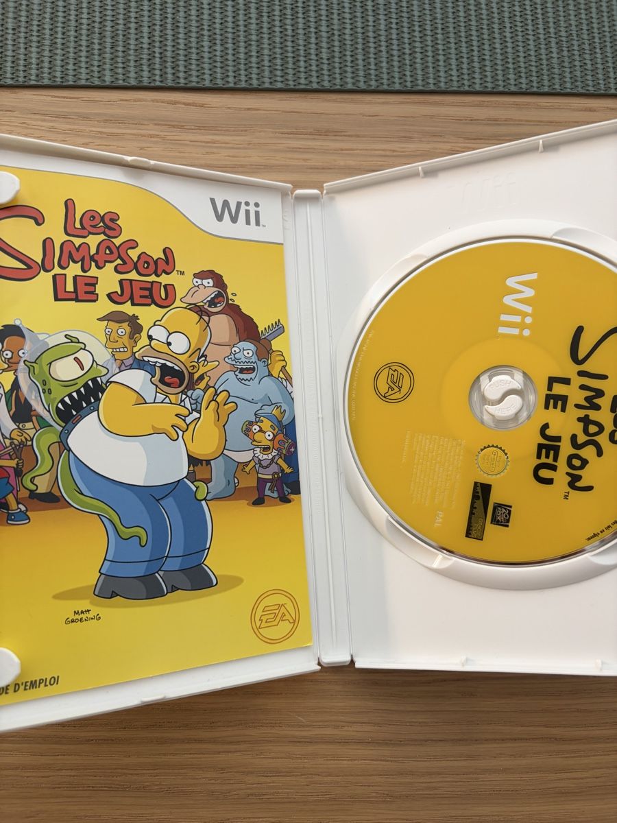 Nintendo Giochi: Les Simpson : Le Jeu - Nintendo Wii – Usato da Pully venduto da FunkyGames 2