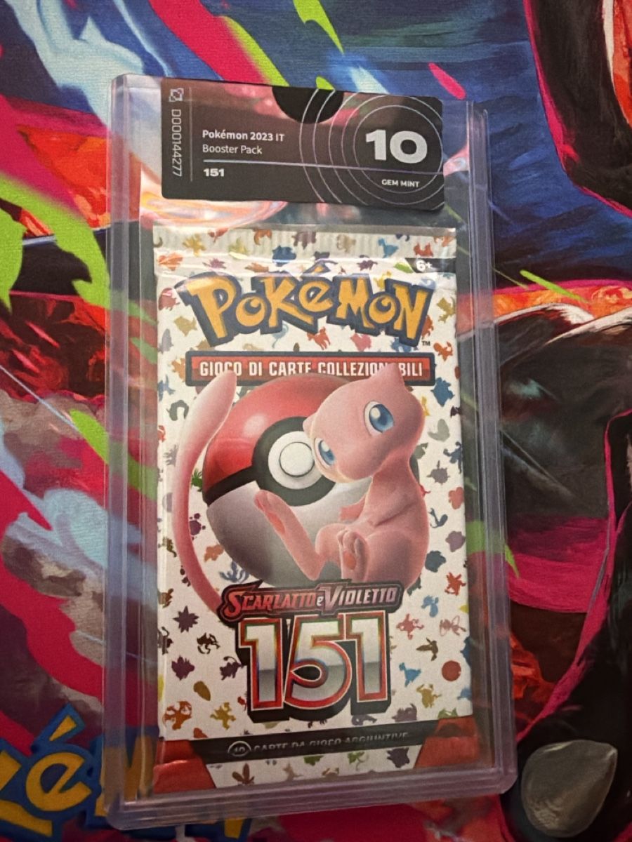Pokémon Carte collezionabili: Pokémon 2023 IT Booster Pack 151 Gem Mint 10 – Usato da Biel/Bienne venduto da Dade_Pkmn93