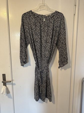 Rich&Royal Sommerkleid, Gr. S, schwarz/weiss gemustert