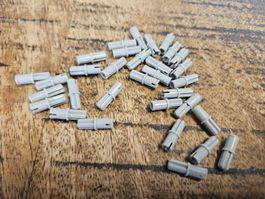 lego 3749 lot de 30 pièces Light Bluish Gray Technic, Axle