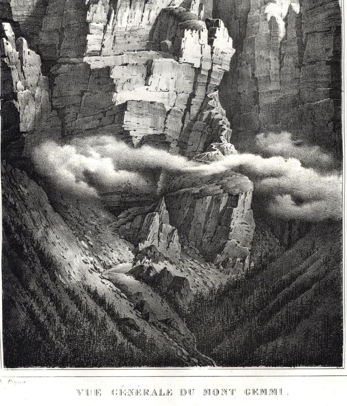 Incisioni: Gemmi Original-Litho von Pingret – Usato da Rafz venduto da Helvet32 1