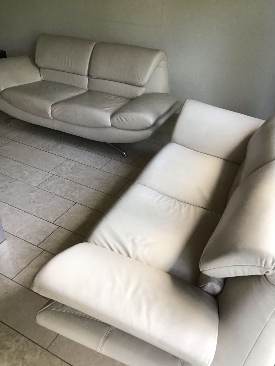 Divani: Zwei Ledersofas – Usato da Aefligen venduto da Bubu218 2