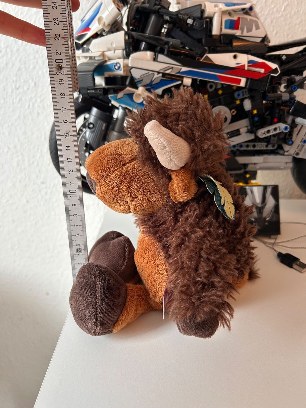Nici Giocattoli: Nici bison 20 cm – Nuovo (secondo la descrizione) da Geneva venduto da nih_rl6k 1
