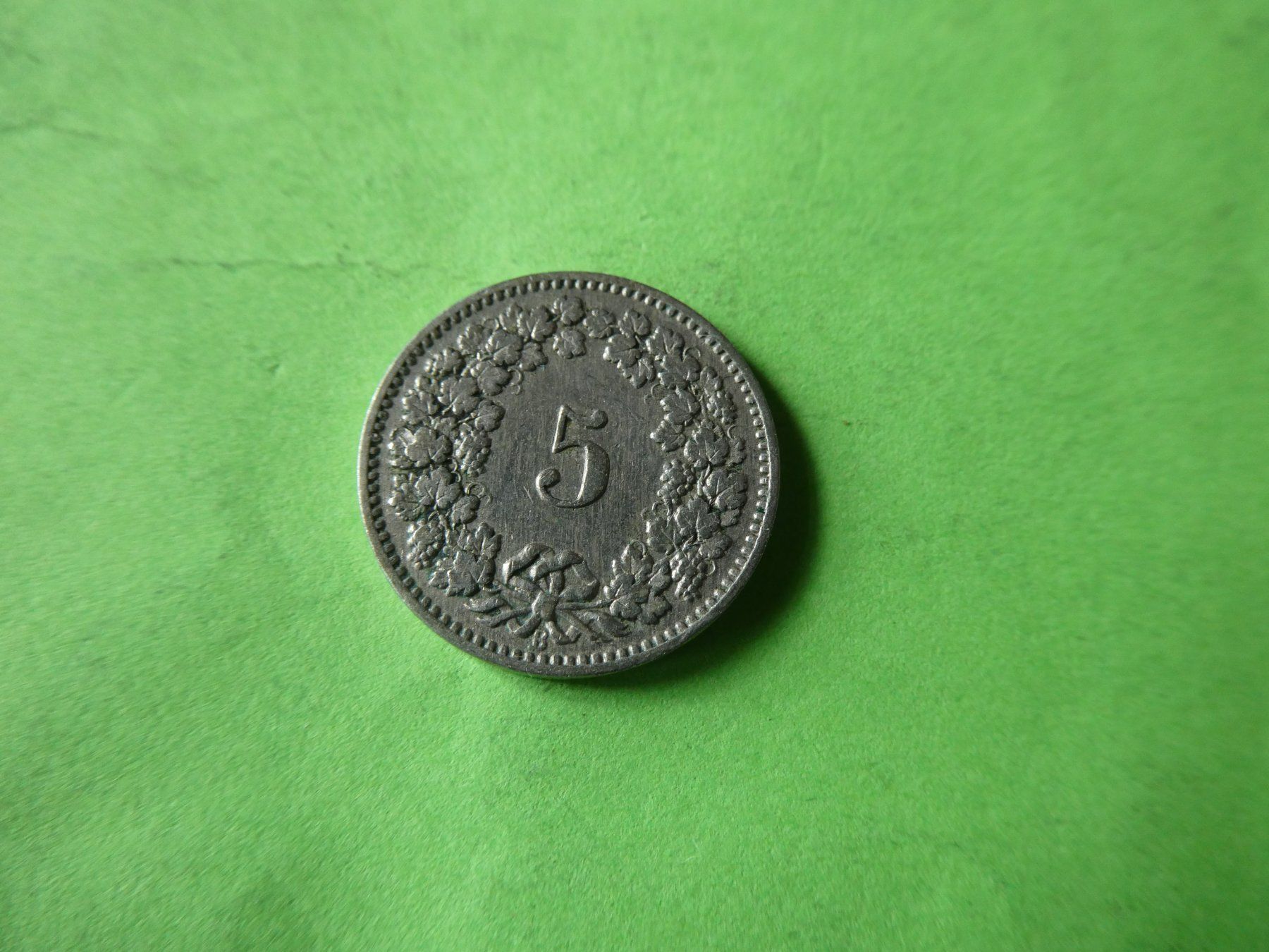 Tutti le monete: Schweiz 1892, 5 Rappen – Usato da Hinterforst venduto da Rohusri 1
