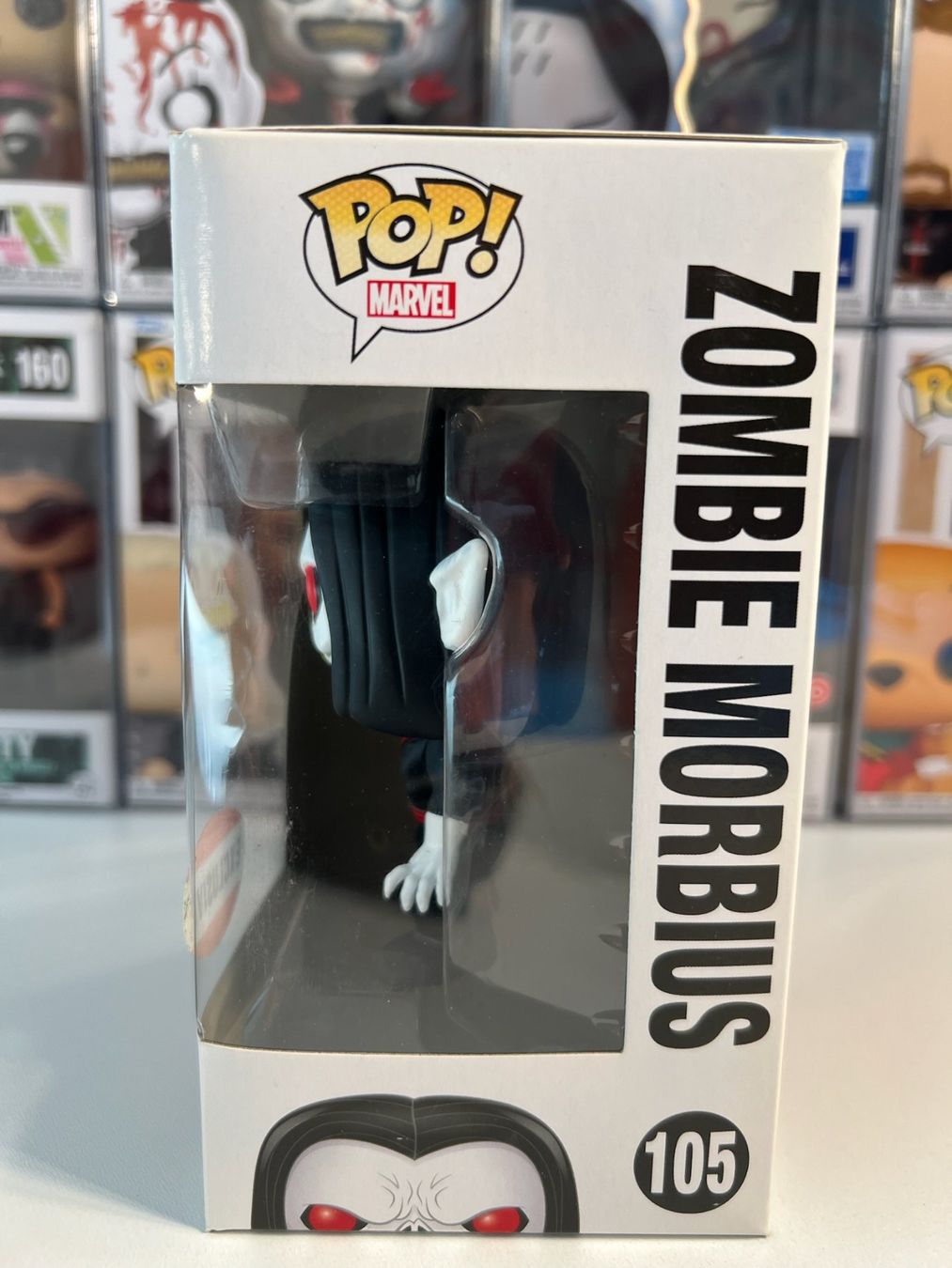Funko Statuette: Funko POP Marvel Collector Corps Zombie Morbius Sortie 2015 – Usato da Le Mouret venduto da perfectbijou 3