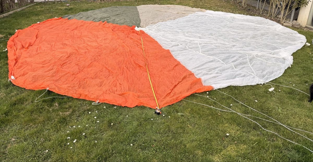 Flug- & Drachensport: Fallschirmkappe – Gebraucht aus Glattfelden von FlyCessna