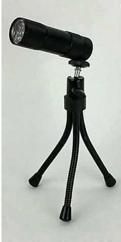 Lampade: 9 LED Taschenlampe mit Ständer – Nuovo (secondo la descrizione) da Rebstein venduto da James-Dean