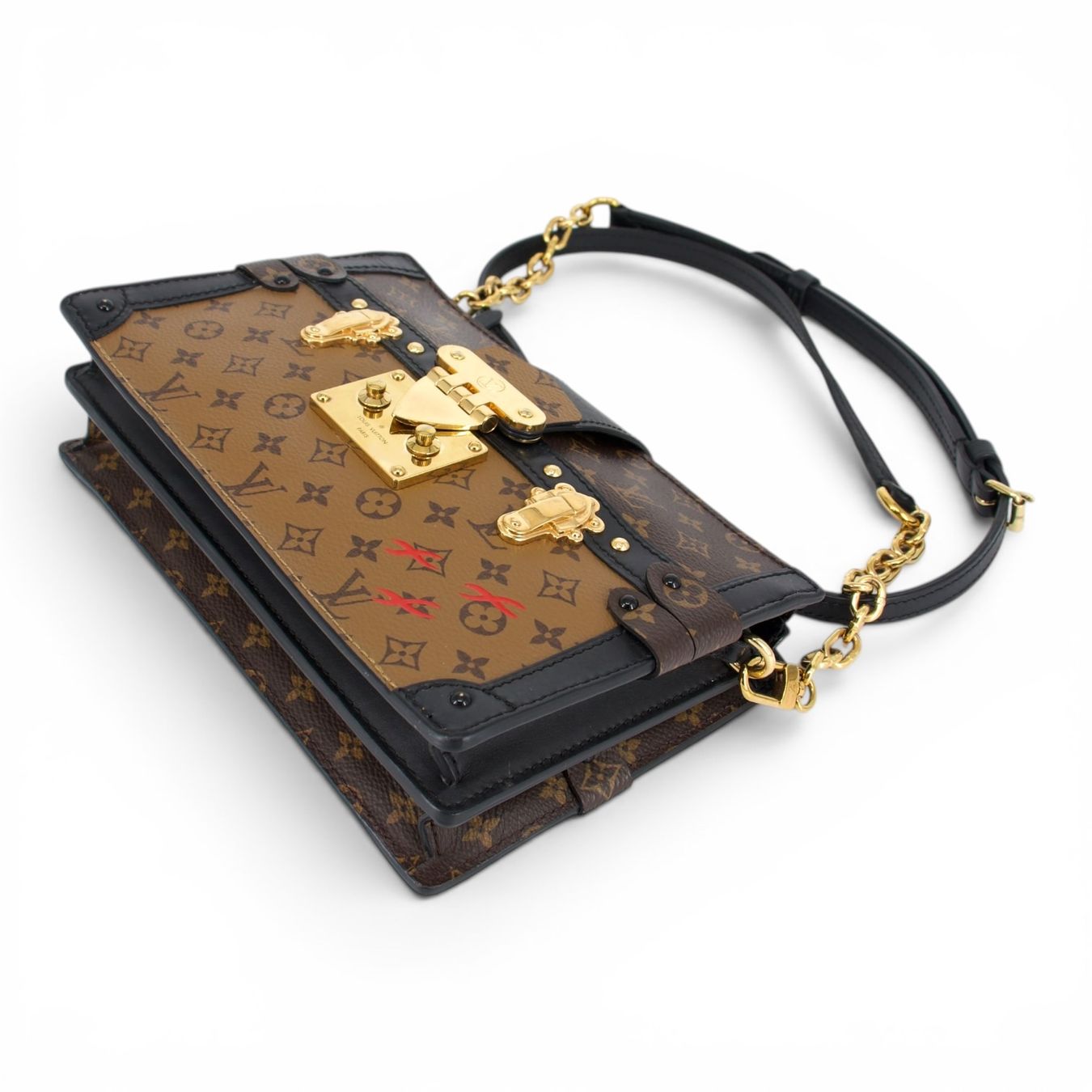 Louis Vuitton Sacs femmes: Louis Vuitton Petite Malle Monogram reverse – D'occasion à Binningen par Designerlabels 7