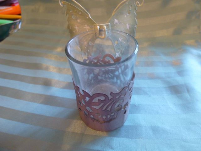 Bicchieri: Zierglas mit Schmetterling – Usato da Hinwil venduto da Glasperlen 6
