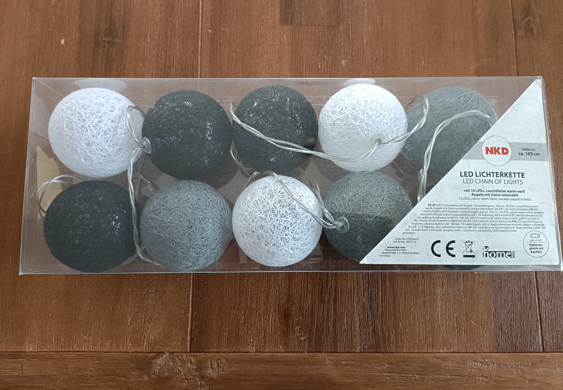 Ghirlande e barre luminose: NKD LED Lichterkette warm/weiss – Usato da Niederwil AG venduto da Eksternenberg