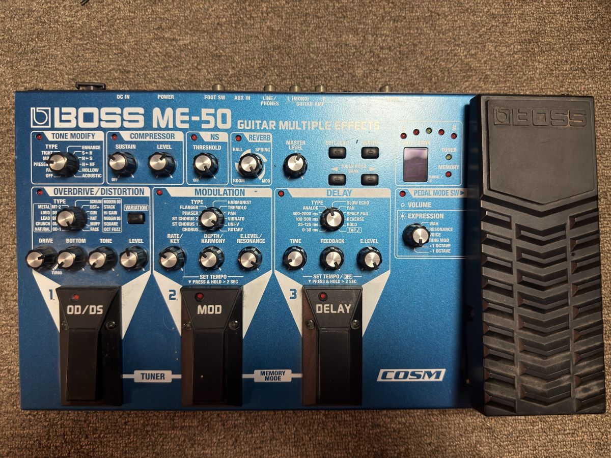 Boss Strumenti musicali: Bosse ME50 – Usato da Collonge-Bellerive venduto da Vintageloverz