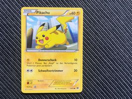 Pokemon Pikachu non Holo Black & White 2012