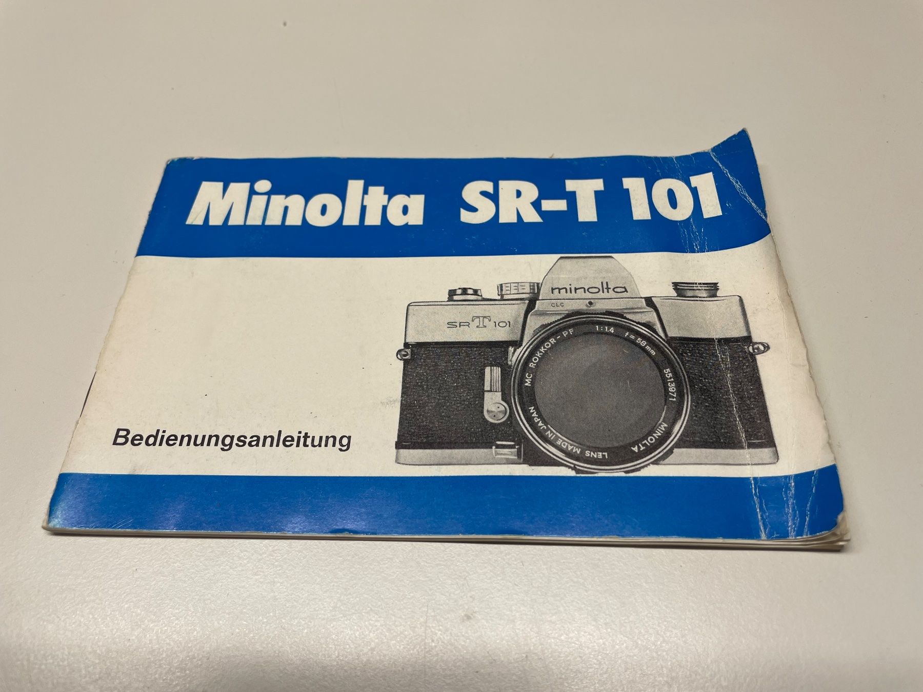 Minolta Kamera: Minolta SRT 101 Manual User Guide Kamera Camera Lens – Gebraucht aus Lichtensteig von Babeli