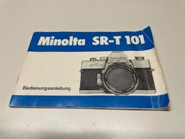 Minolta SRT 101 Manual User Guide Kamera Camera Lens