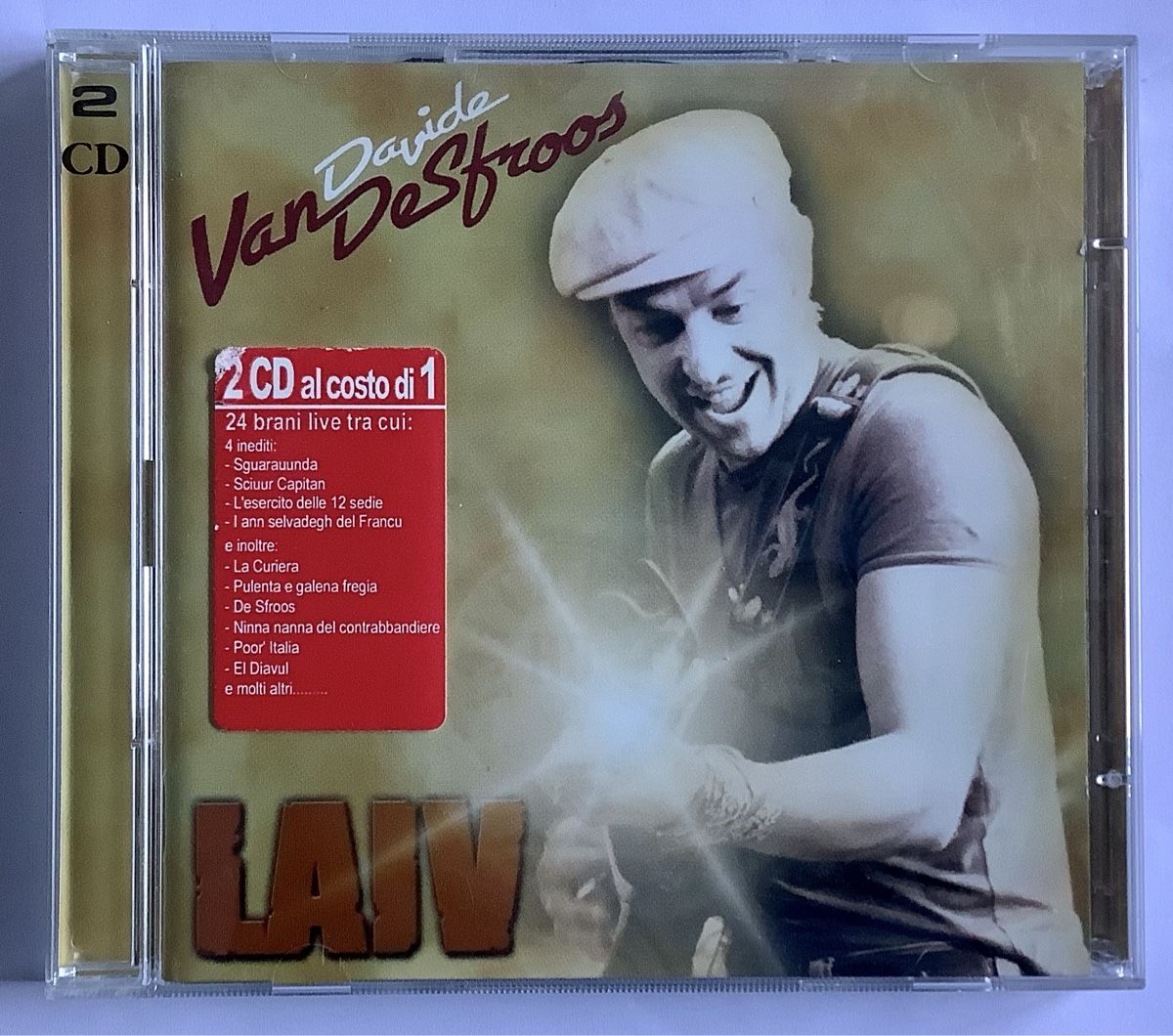 CD: DAVIDE VAN DESFROOS—2CD – Usato da Arcegno venduto da Denni
