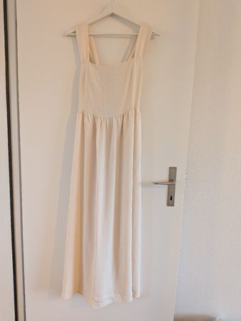 Chatón (Greek brand) Cream Midi dress - M (never worn)