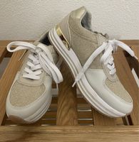 Graceland Sneaker Gold Glitzer Schuhe