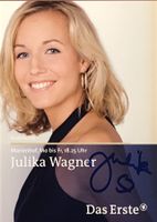 Julika Wagner Autogramm signiert Foto 10x15cm
