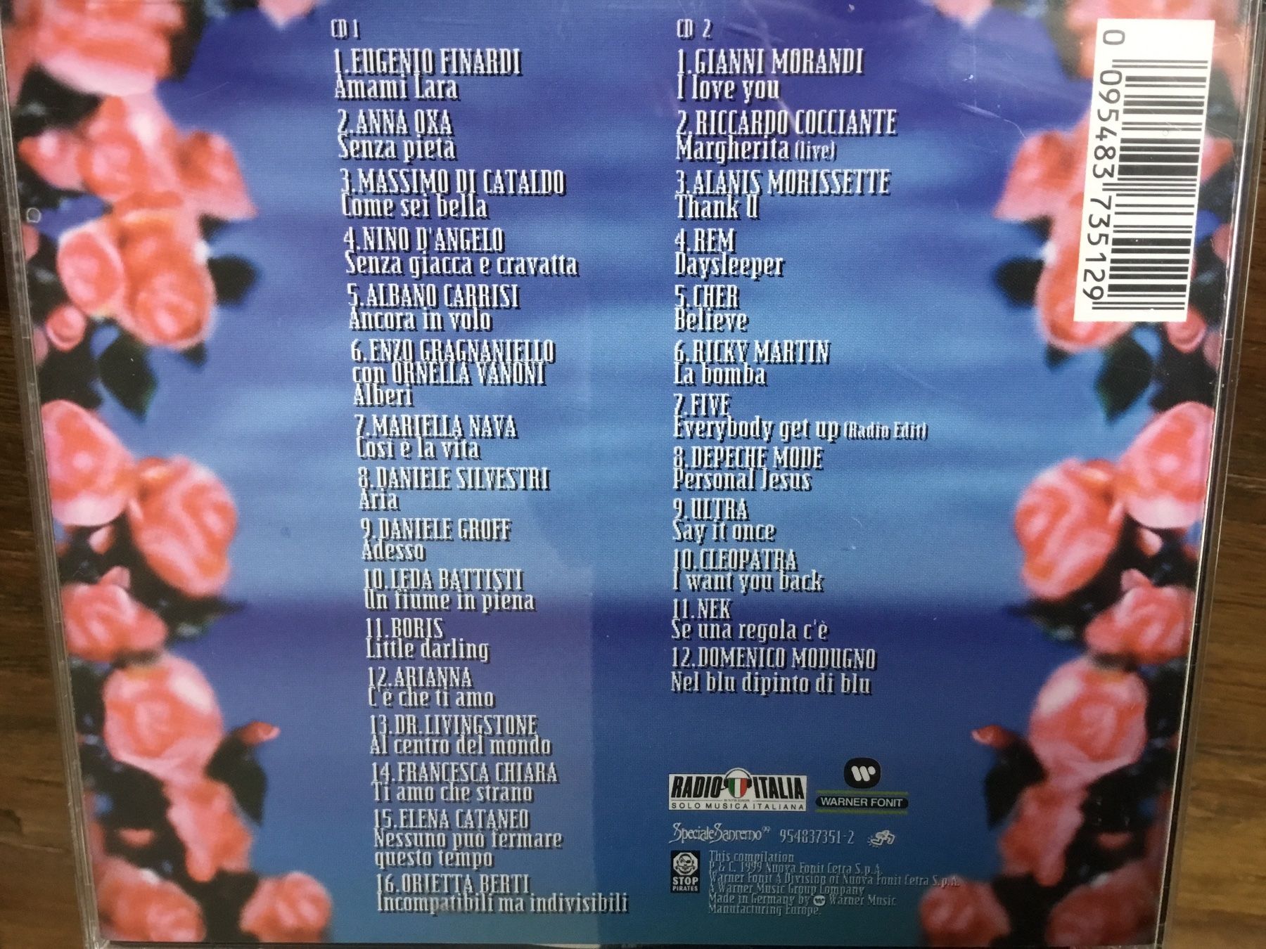 CD: Speciale Sanremo 99, Doppel CD.  u – Usato da Thierachern venduto da sweden08 1