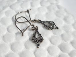 Ohrhänger im Antique Style, Silber 925, neuwertig