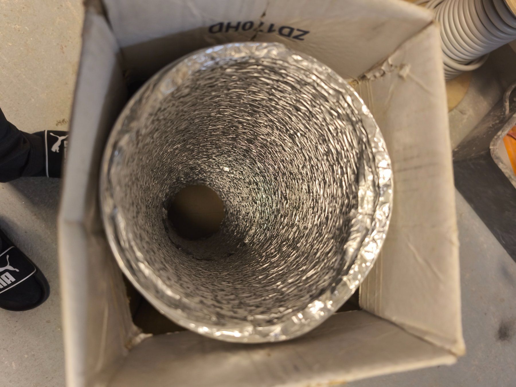 Lüftung: Aluminiumschlauch – Neu und originalverpackt aus Bauma von Baumgartner04 1