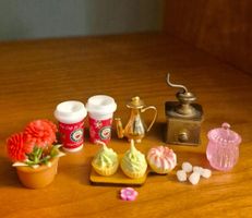 Kaffee Set fürs Puppenhaus/Puppenstube