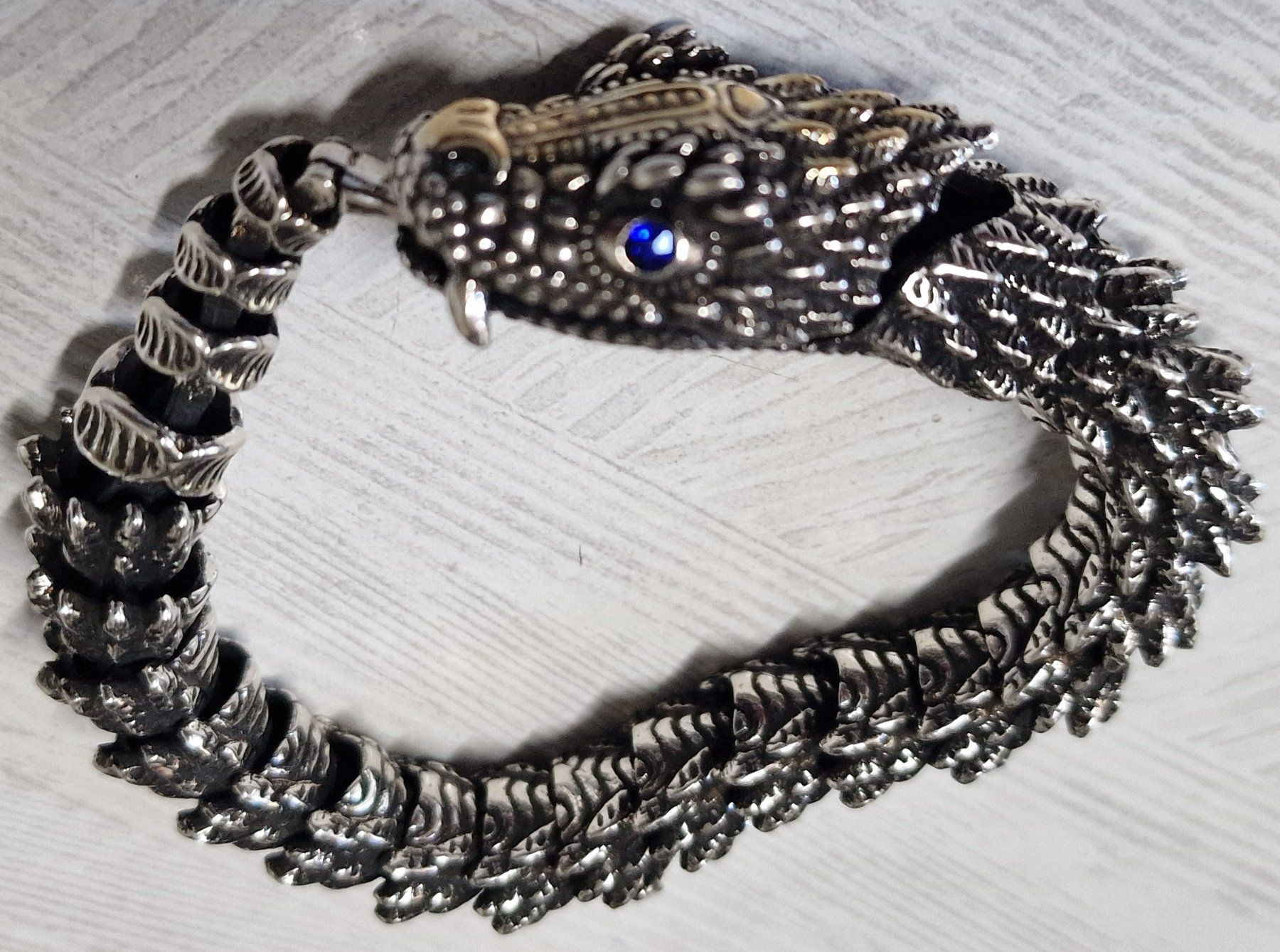 Bracciali & Braccialetti: Herren Armband Dragon 20cm – Nuovo e nell'imballaggio originale da Uerkheim venduto da Kaufoption 2