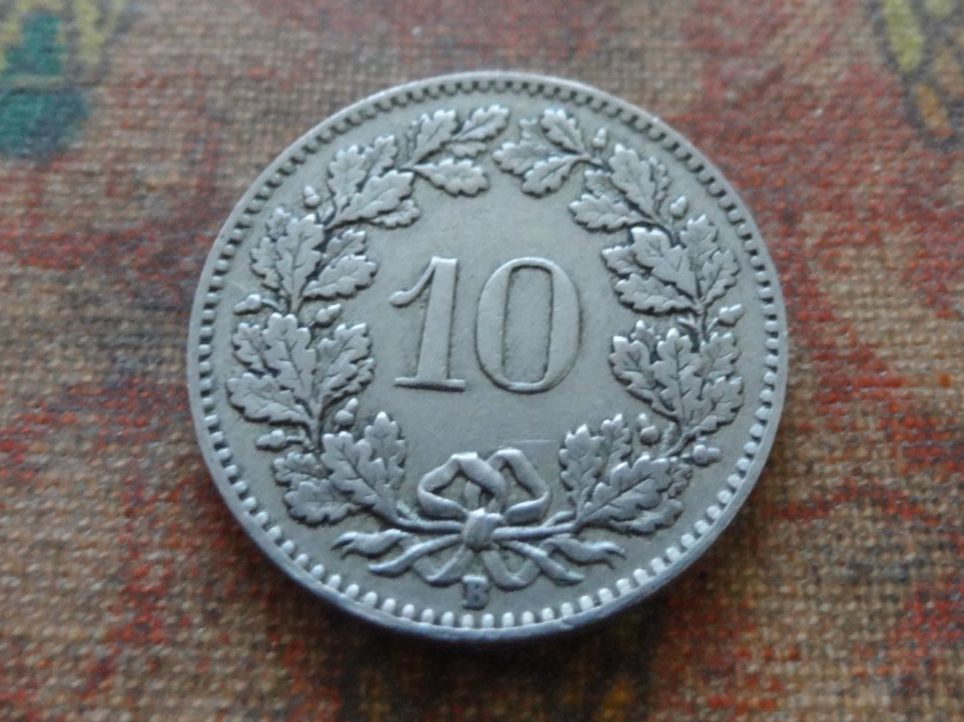 Alle Münzen: 10 Rp. 1926 – Gebraucht aus Romanel-sur-Lausanne von Swift13 1
