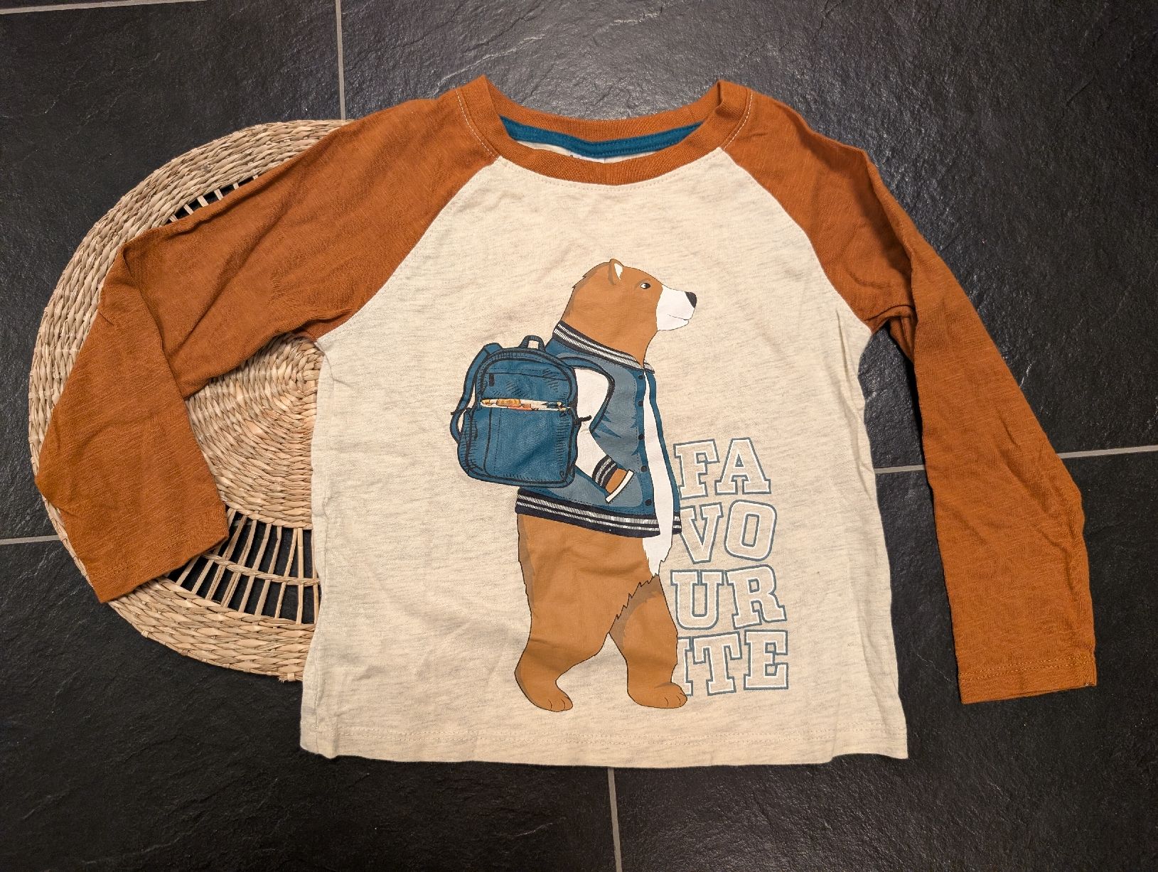 Hemden, T-Shirts & Polos: Gr. 98 Bären Langarm Shirt – Gebraucht aus Wald ZH von rammyly
