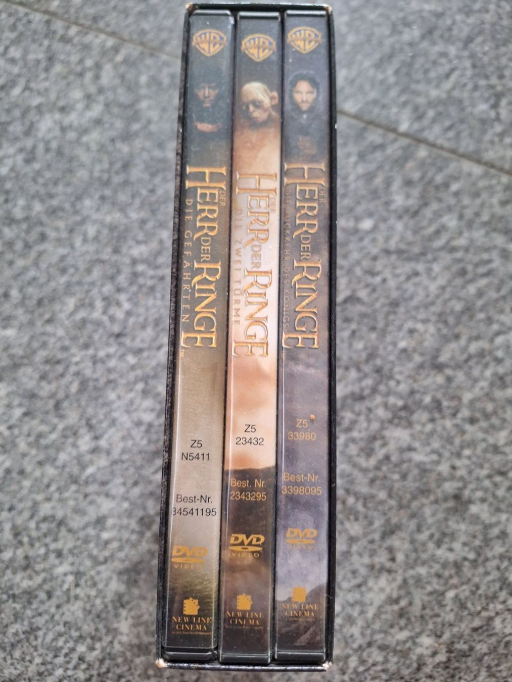 Tutti i DVDs: 3 DVD DER HERR DER RINGE – Usato da Vernate venduto da gzi_z2lb 2
