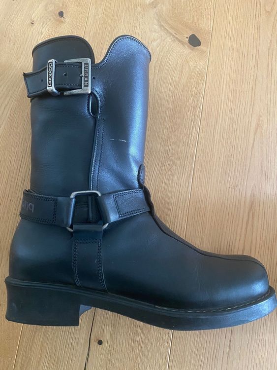 Daytona Shorty Motorradschuhe Gr. 43 – Kurzstiefel Aus Rindleder Mit Knöchelschutz & Rutschfester Sohle