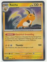 Pokémon 2023 Raichu (026/165) Scarlet & Violet Mew 151
