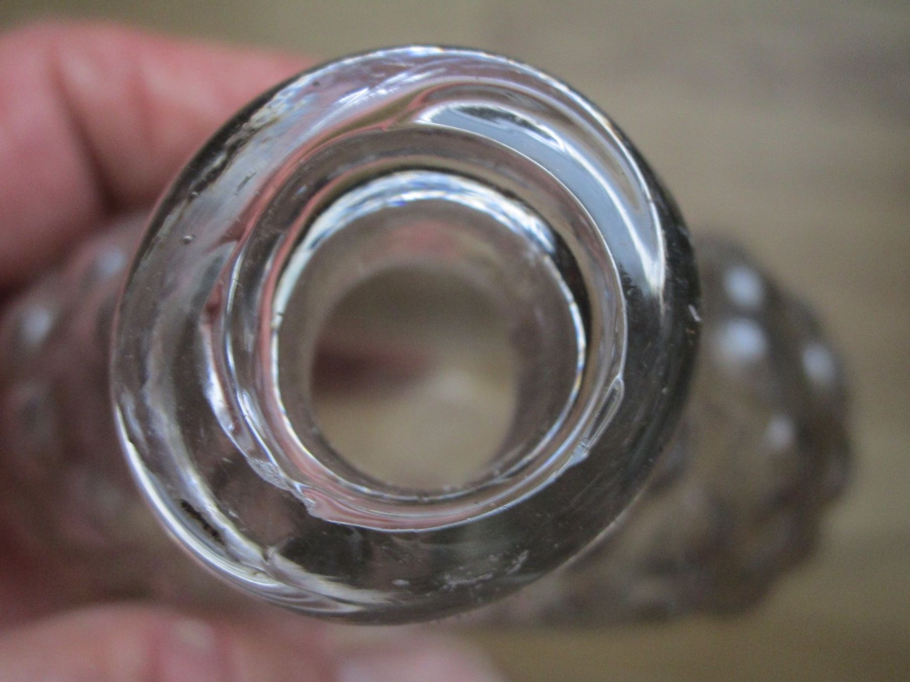 Bouteilles: Antike Schnapsflasche  Glas – D'occasion à Heimberg par Lupo57 3