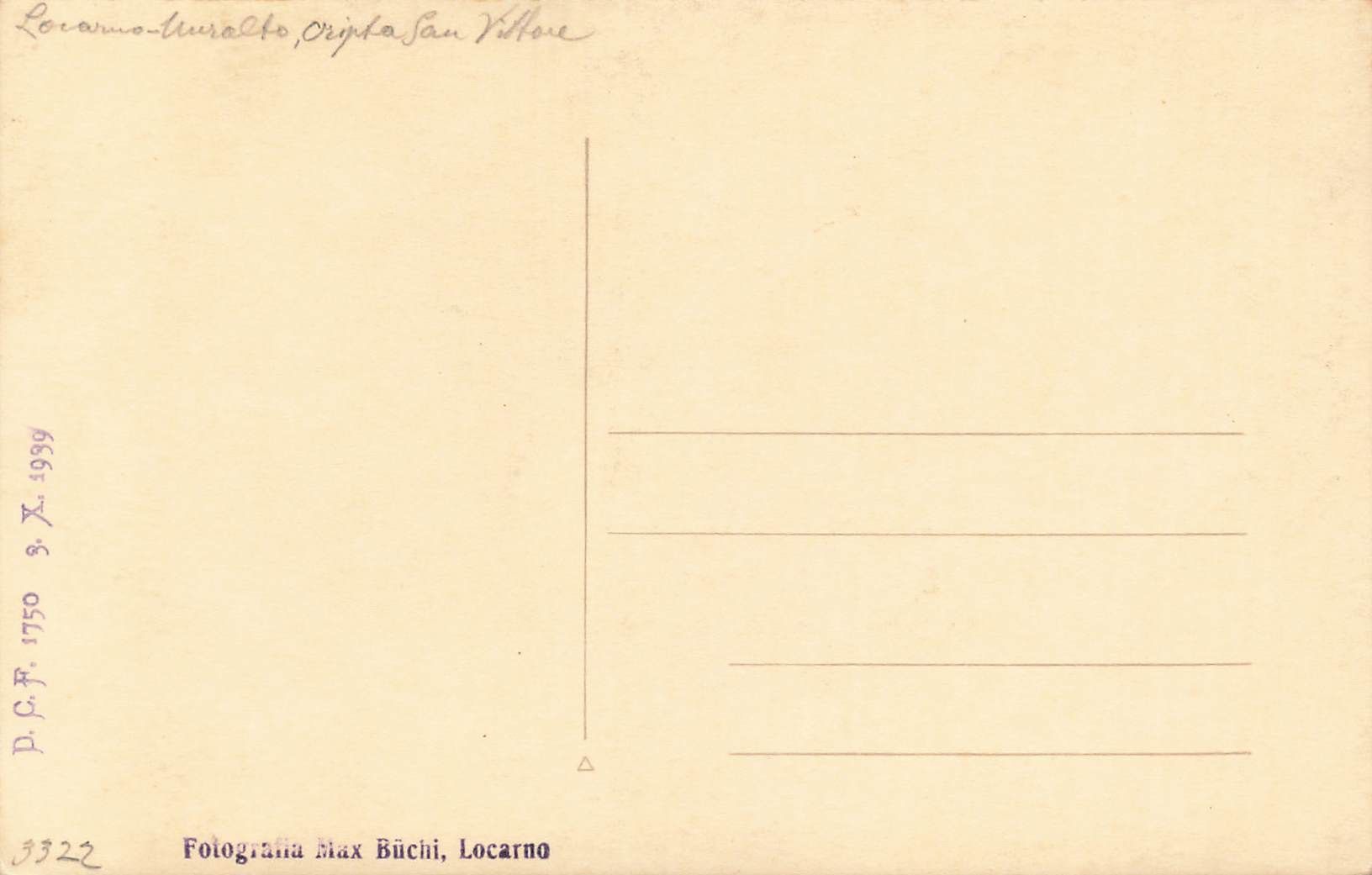 Cartoline postali: Fotografia Büchi Locarno – Usato da Biasca venduto da Blenio71 1