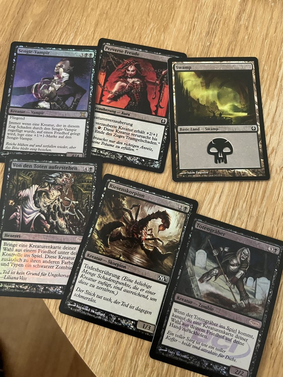 Giochi: Magic: The Gathering Sammlung – ca. 380 Karten + Deckboxen + – Usato da Zollikerberg venduto da robinho_ 8