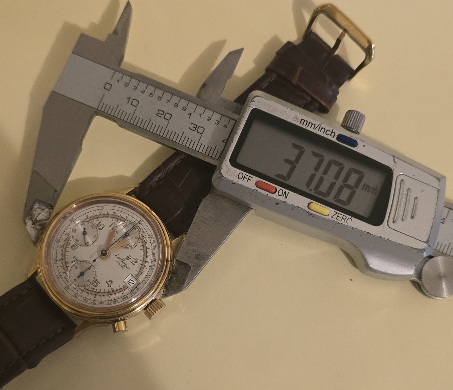 Orologi: Les Bergues  Genève Chronographe – Usato da Les Acacias venduto da watinjo 8