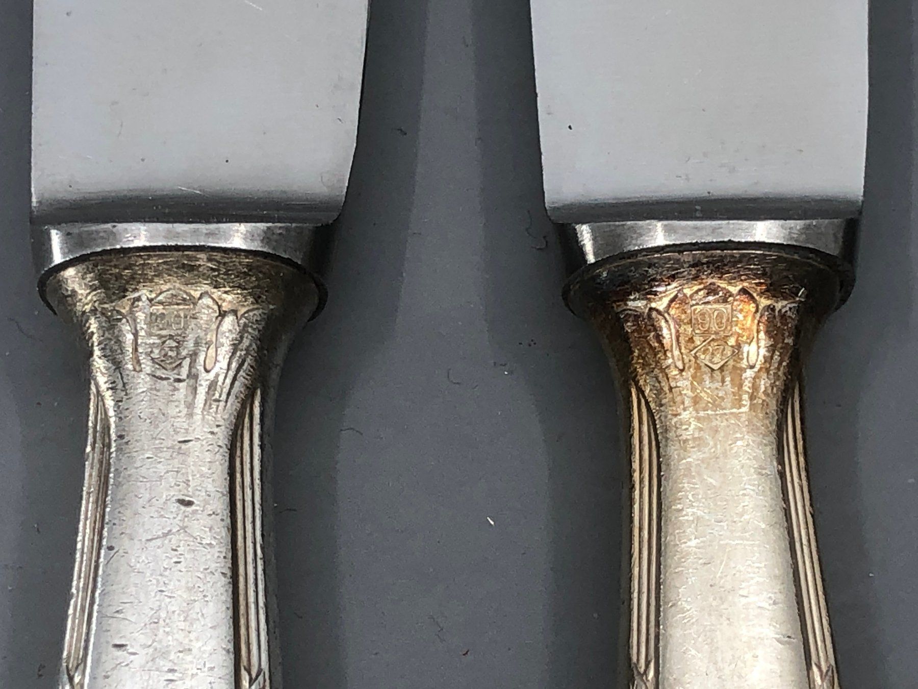 WMF Posate: 6 Tafelmesser versilbert WMF – Usato da Basel venduto da Tiabeanie 8