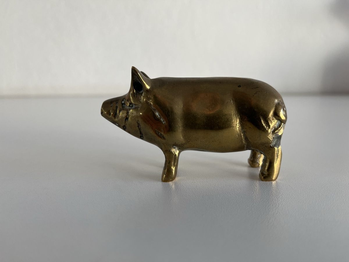 Toutes les décorations: Schwein aus Messing  – D'occasion à Wetzikon ZH par seli03 4