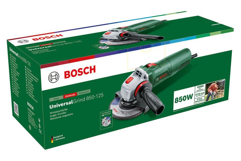 Busch Tutte le macchine: Meuleuse d'angle Bosch Universal Grind 850-125 – Usato da Sion venduto da zWild 1