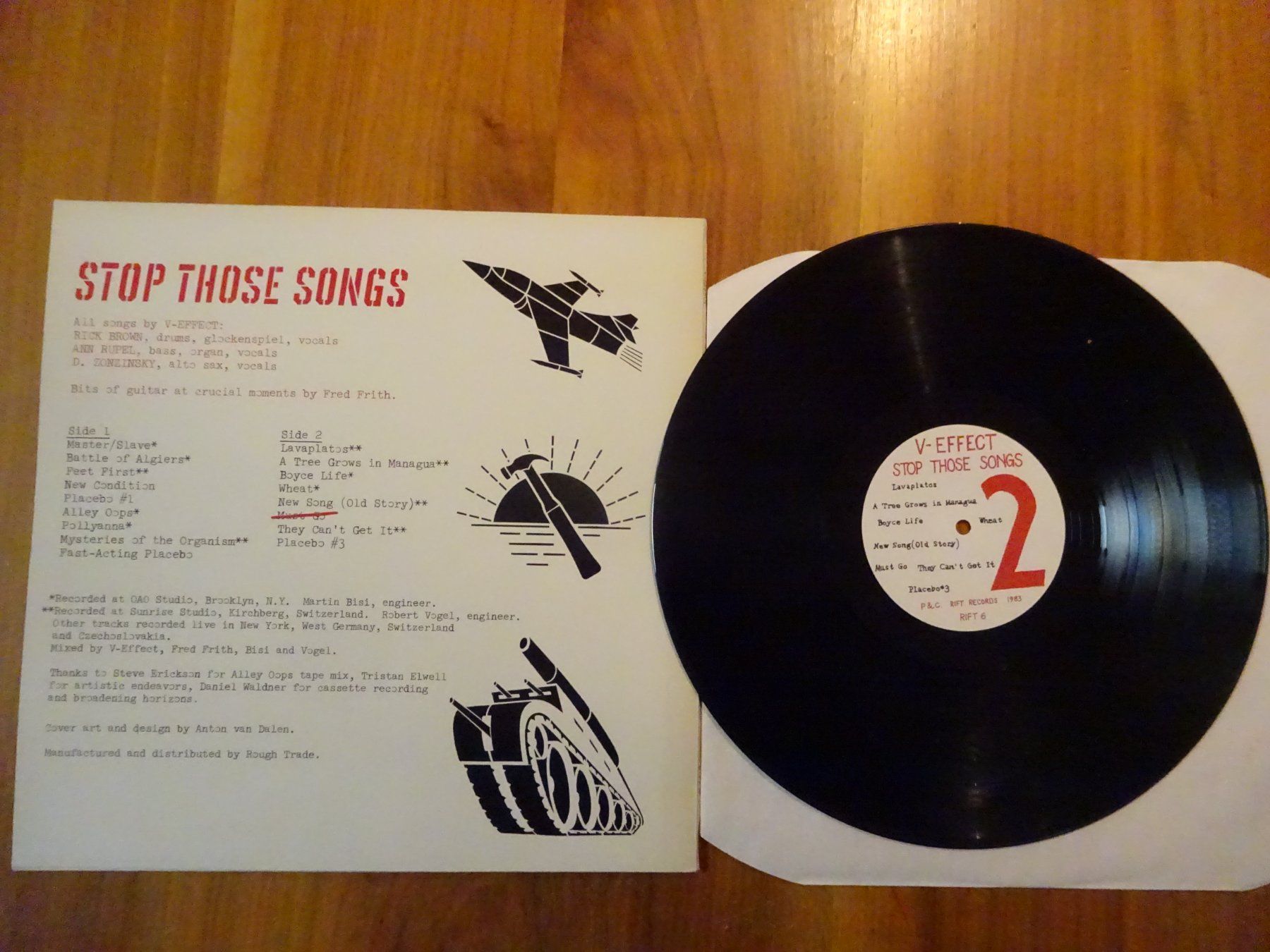 Schallplatten: V-EFFEKT ** STOP THOSE SONGS ** US POST PUNK – Gebraucht aus Luzern von xrayspex99 3