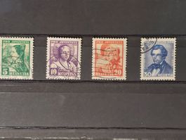 Pro Juventute 1935, gestempelt
