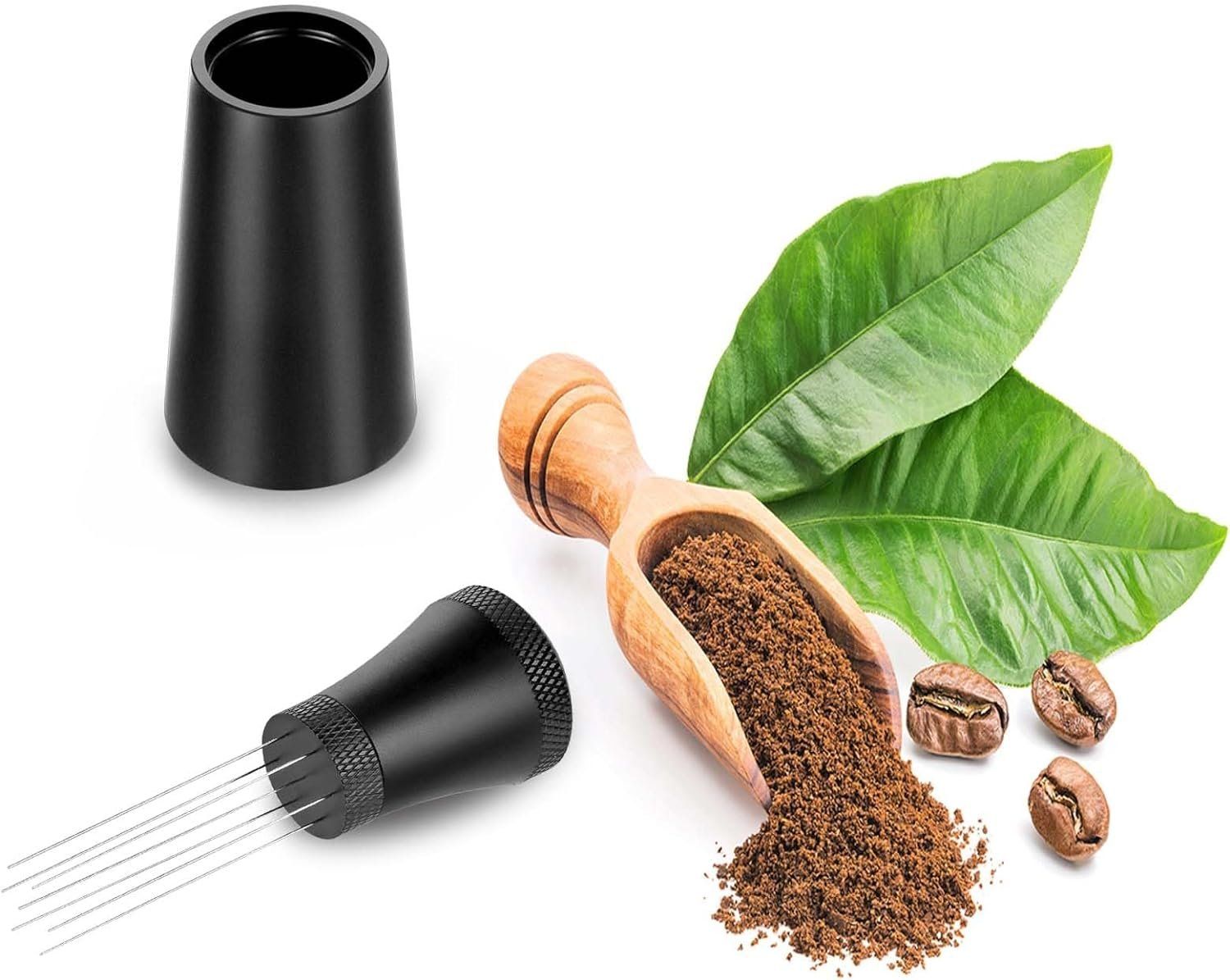 Macchine per caffè & Macchine per espresso: Aluminium Wdt Tool Espresso Coffee Distributor Tamper – Nuovo (secondo la descrizione) da Thun venduto da coverall 6
