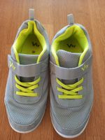 Vty Hallen-Turnschuhe, Gr. 36, Grau/Neon Gelb, Top Zustand!